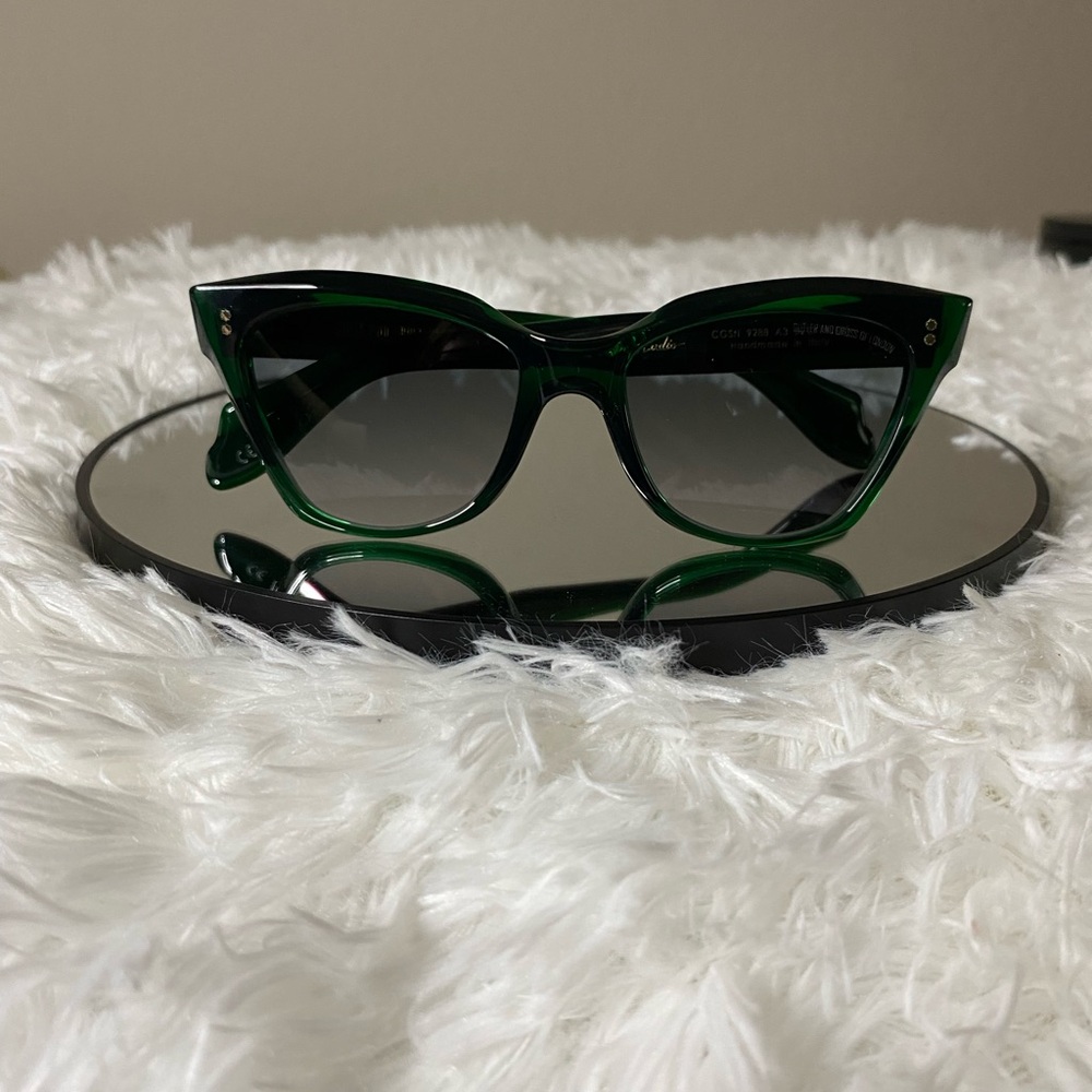 Cutler And Gross Sunglasses/ Model #: 9288/ Green Tinted Frames